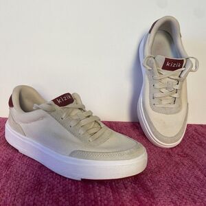 Kizik Prague Hands Free Sneakers Crème Brulee Size 6 Women/4.5 Men